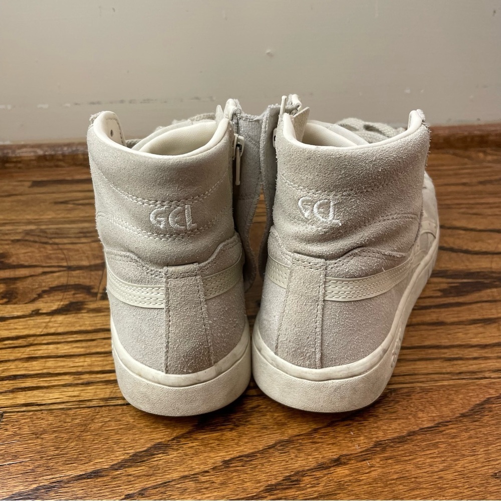 Asics Light Gray Suede High-Tops - Picture 3 of 6